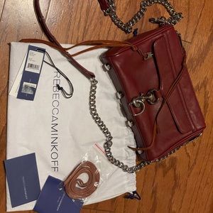 Rebecca Minkoff Mini Mac Tawny Port